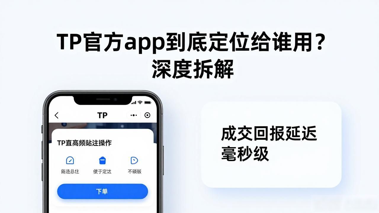TP官方app到底定位给谁用？深度拆解