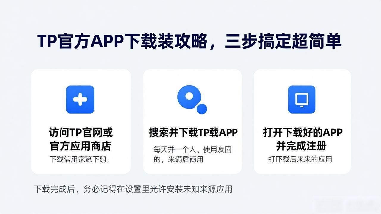 TP官方APP下载安装攻略，三步搞定超简单