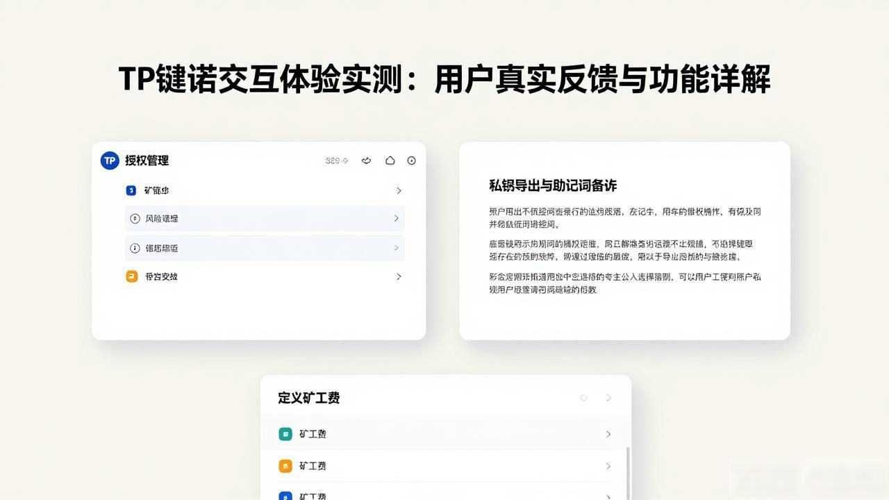 TP钱包交互体验实测：用户真实反馈与功能详解
