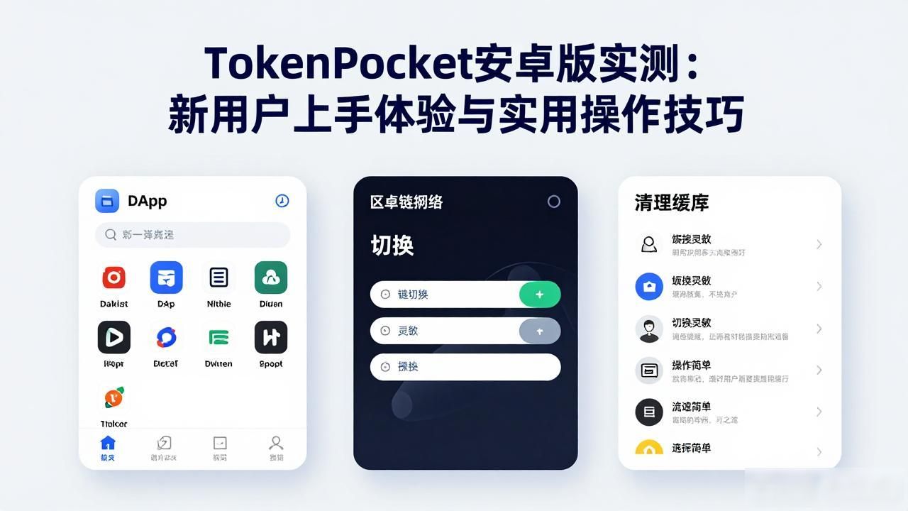 TokenPocket安卓版实测：新用户上手体验与实用操作技巧