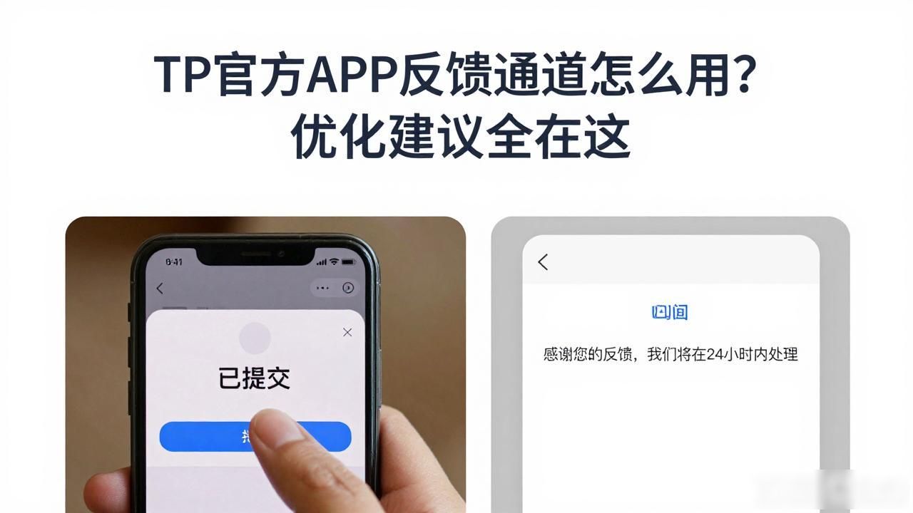 TP官方APP反馈通道怎么用？优化建议全在这