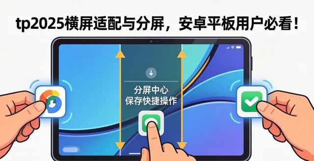 tp2025横屏适配与分屏，安卓平板用户必看！