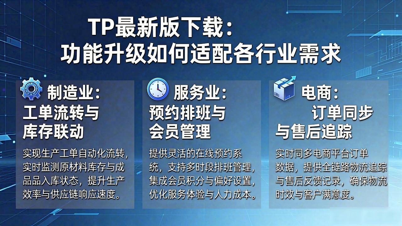 TP最新版下载：功能升级如何适配各行业需求