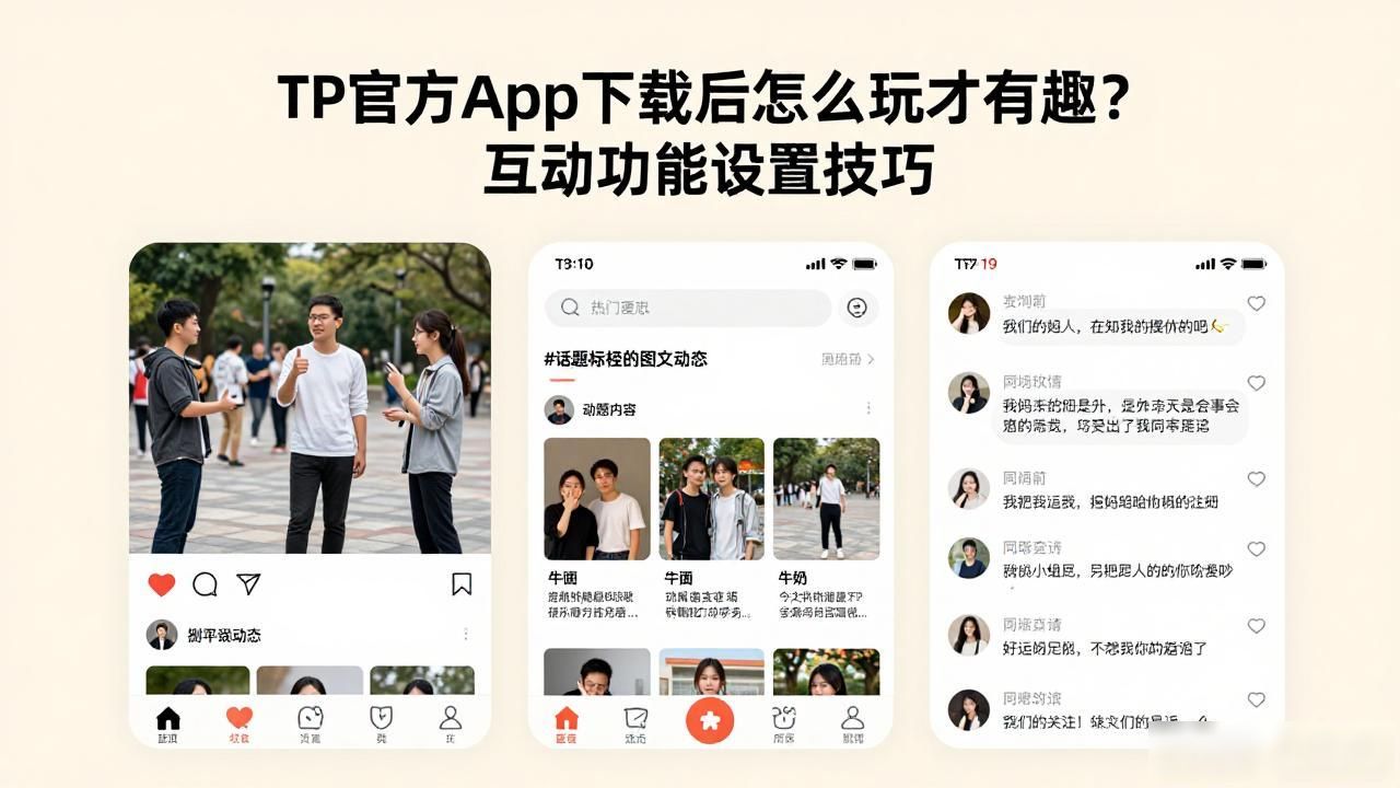 TP官方App下载后怎么玩才有趣？互动功能设置技巧
