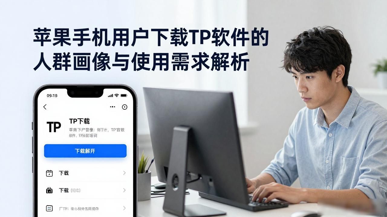 苹果手机用户下载TP软件的人群画像与使用需求解析