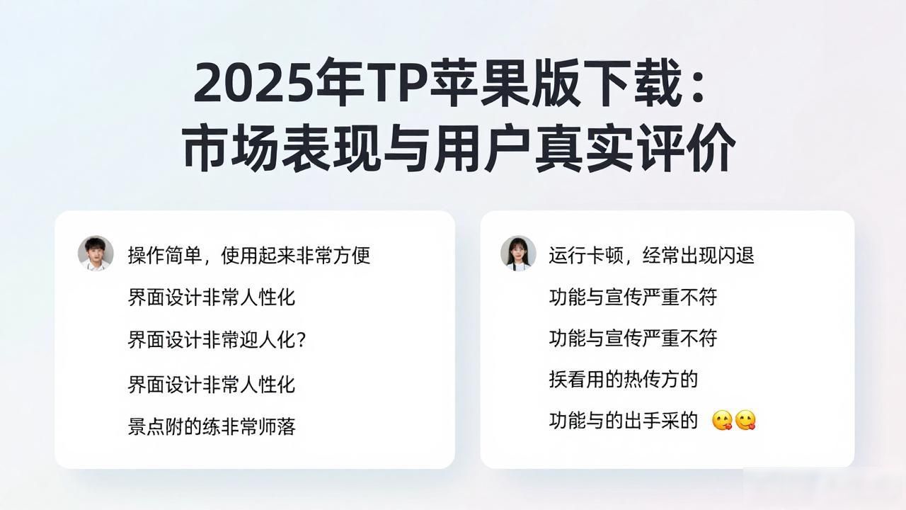 2025年TP苹果版下载：市场表现与用户真实评价