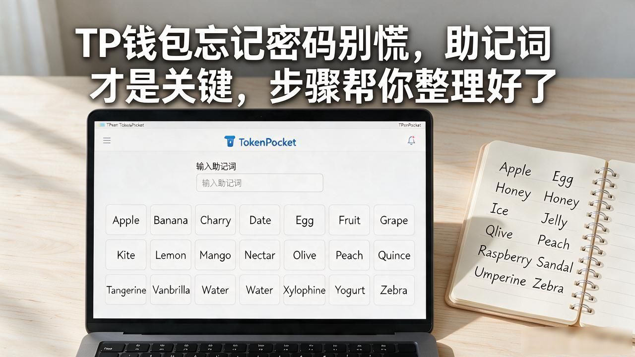 TP钱包忘记密码别慌，助记词才是关键，步骤帮你整理好了