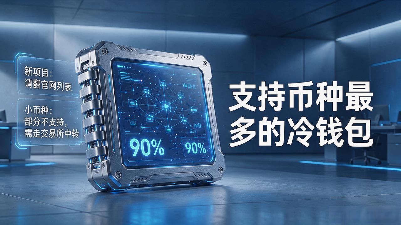 支持币种最多的冷钱包，到底能帮你管住多少种币？值不值得买