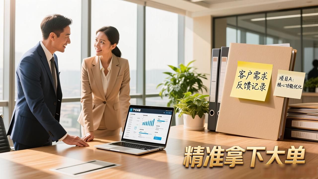 如何通过TP安卓版官方正版管理客户需求，精准拿下大单