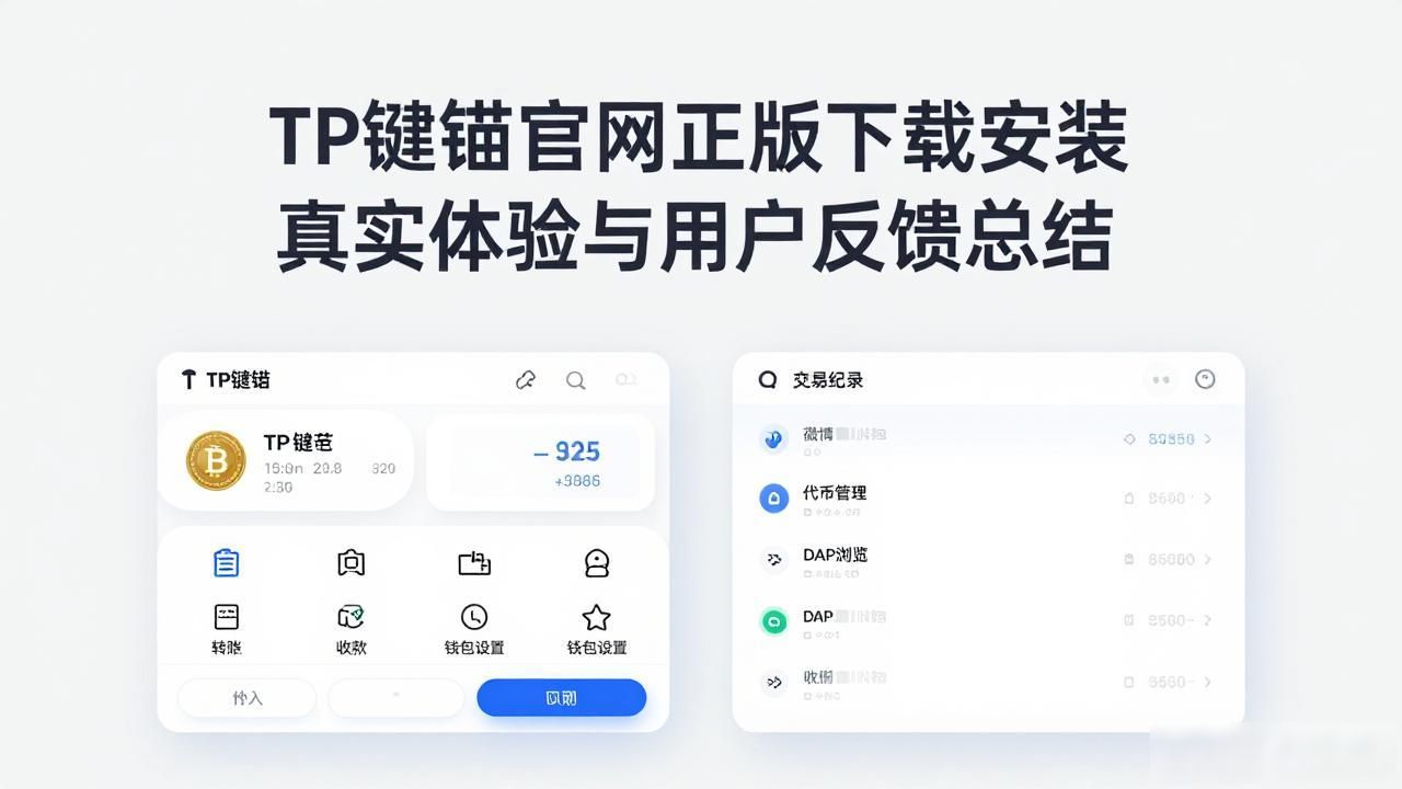 TP钱包使用体验_tp钱包官网正版下载安装后的用户体验和反馈总结_TP钱包正版下载安装