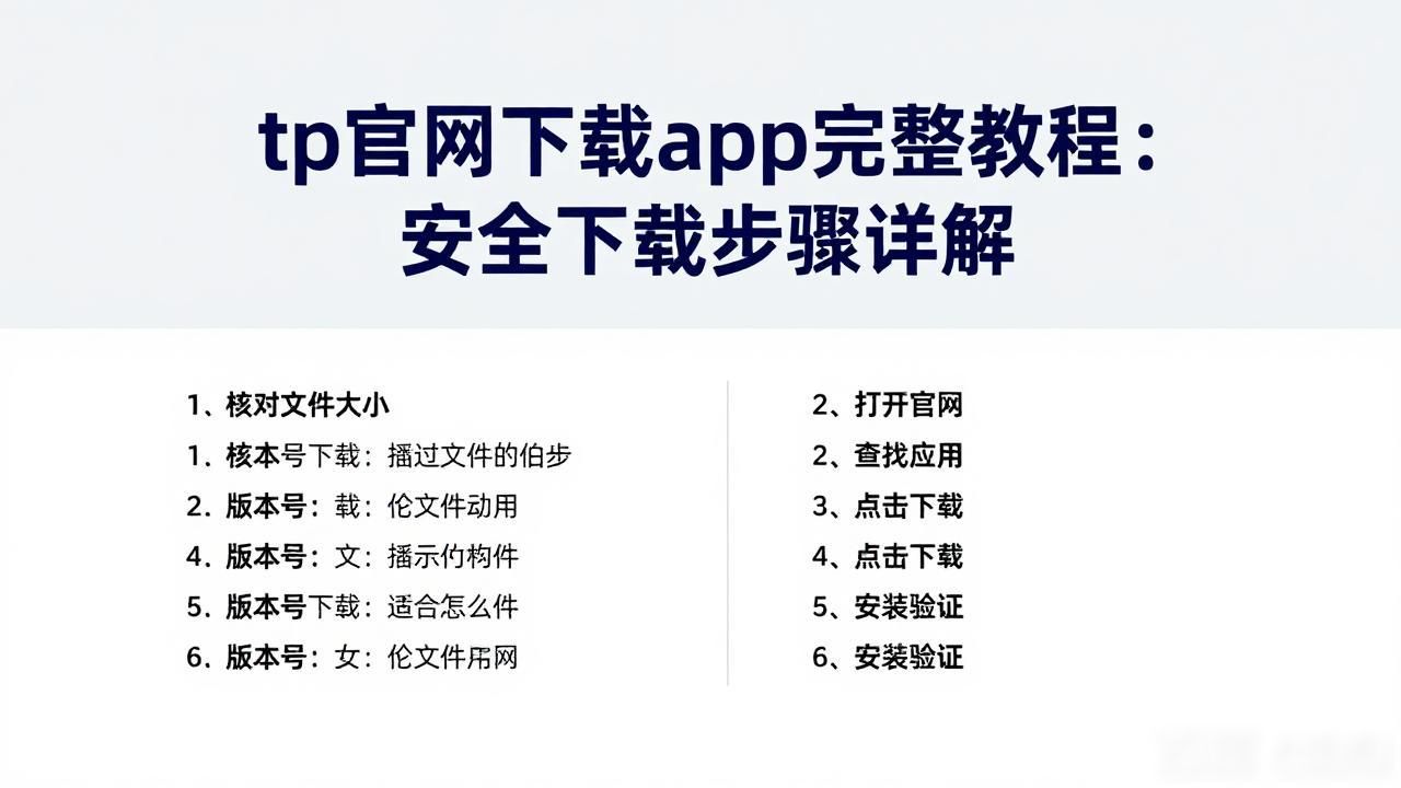 确保app安全下载流程_下载tp官方应用_从tp官方网站下载app的必要步骤，让你事半功倍。