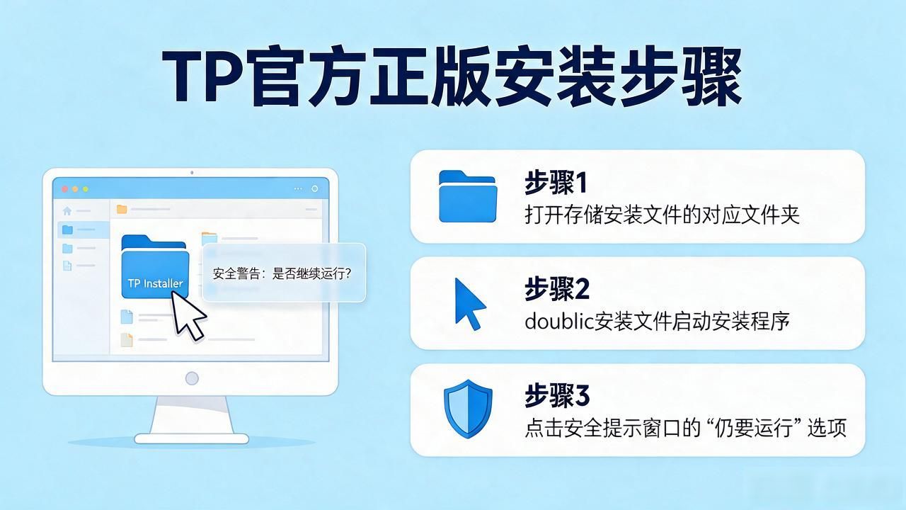 TP官方正版下载安装步骤，图文详解全程