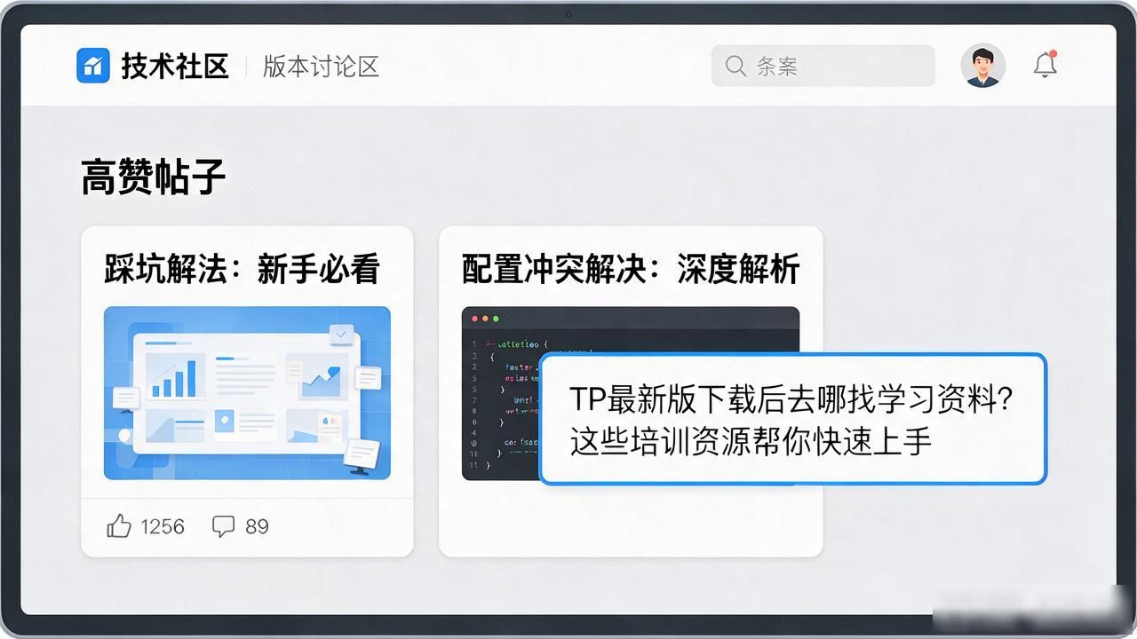 TP官网文档中心_社区论坛版本讨论区_TP最新版下载的学习资料与培训资源