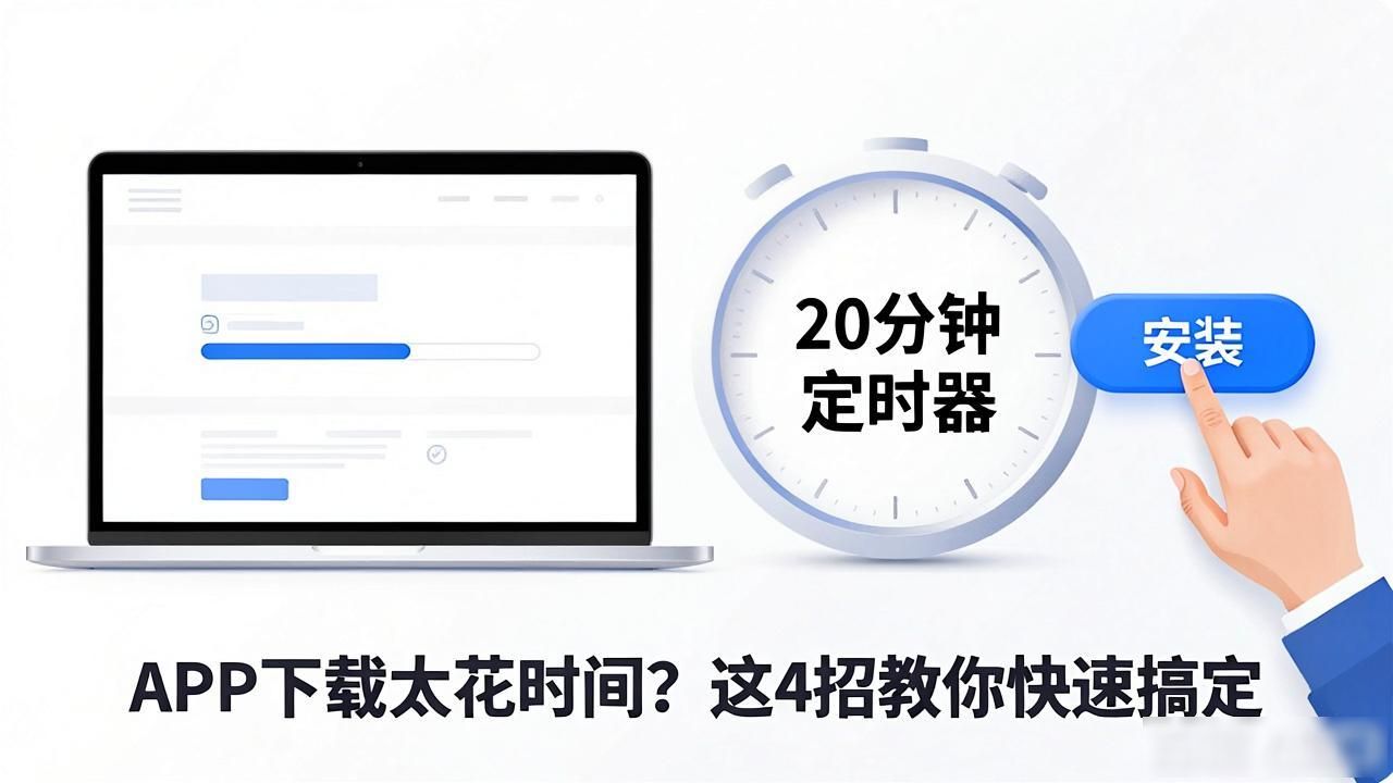APP下载太花时间？这4招教你快速搞定