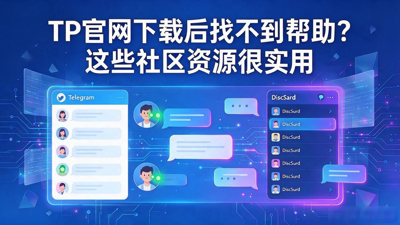 TP官网下载后找不到帮助？这些社区资源很实用