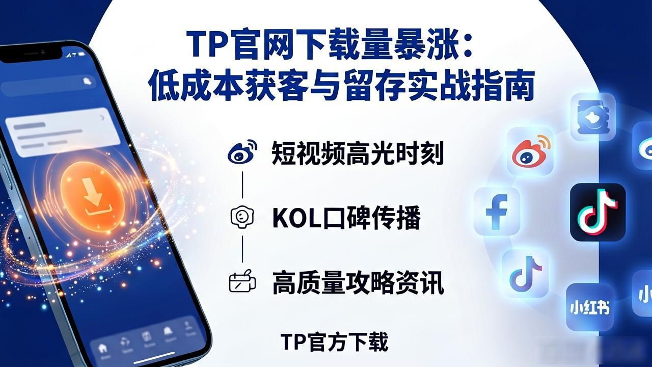 TP官网下载量暴涨：低成本获客与留存实战指南