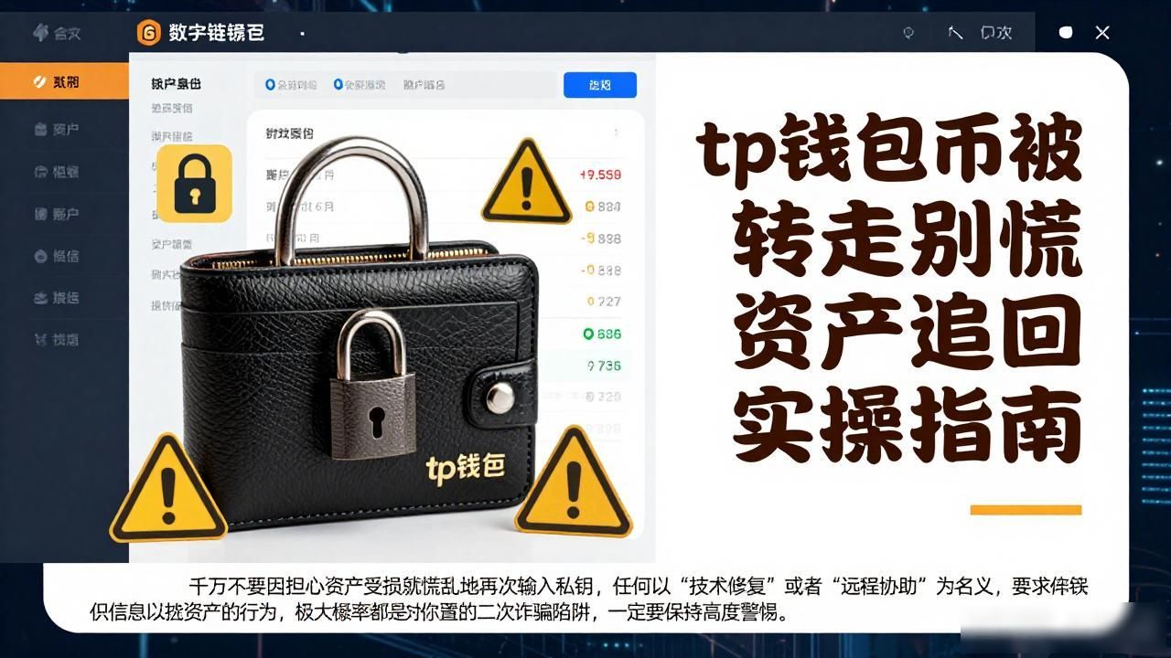 tp钱包币被转走别慌，紧急止损与资产追回实操指南