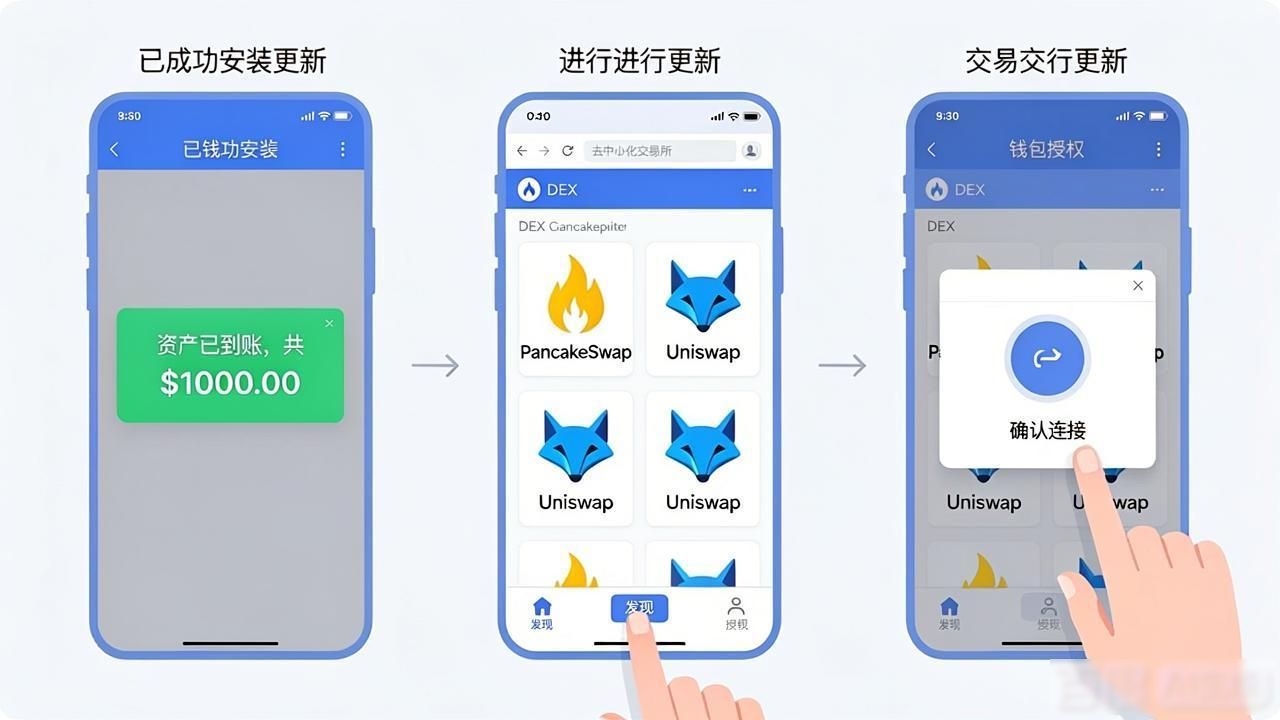 下载TP钱包后，三步教你快速开始投资交易