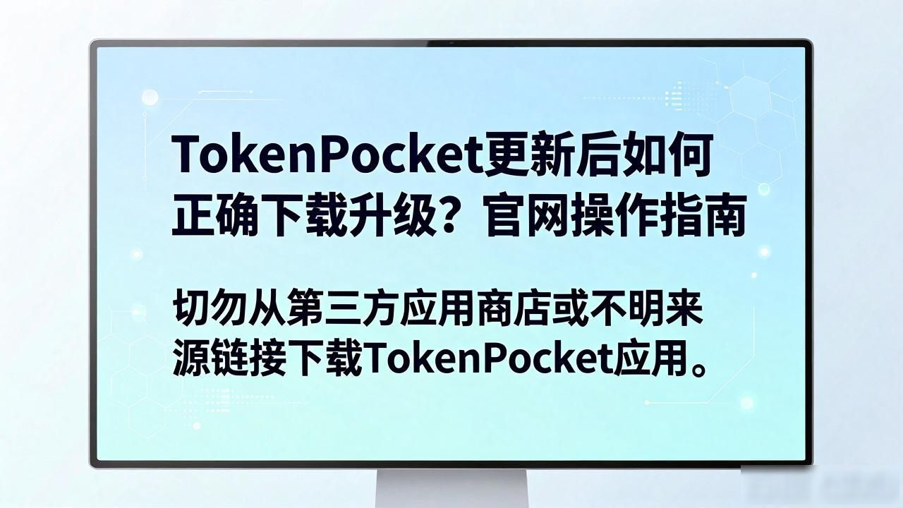 tokenpocket官网应用更新后,如何进行合理的下载与升级?_TokenPocket官方下载渠道安全指南_TokenPocket升级前备份钱包方法