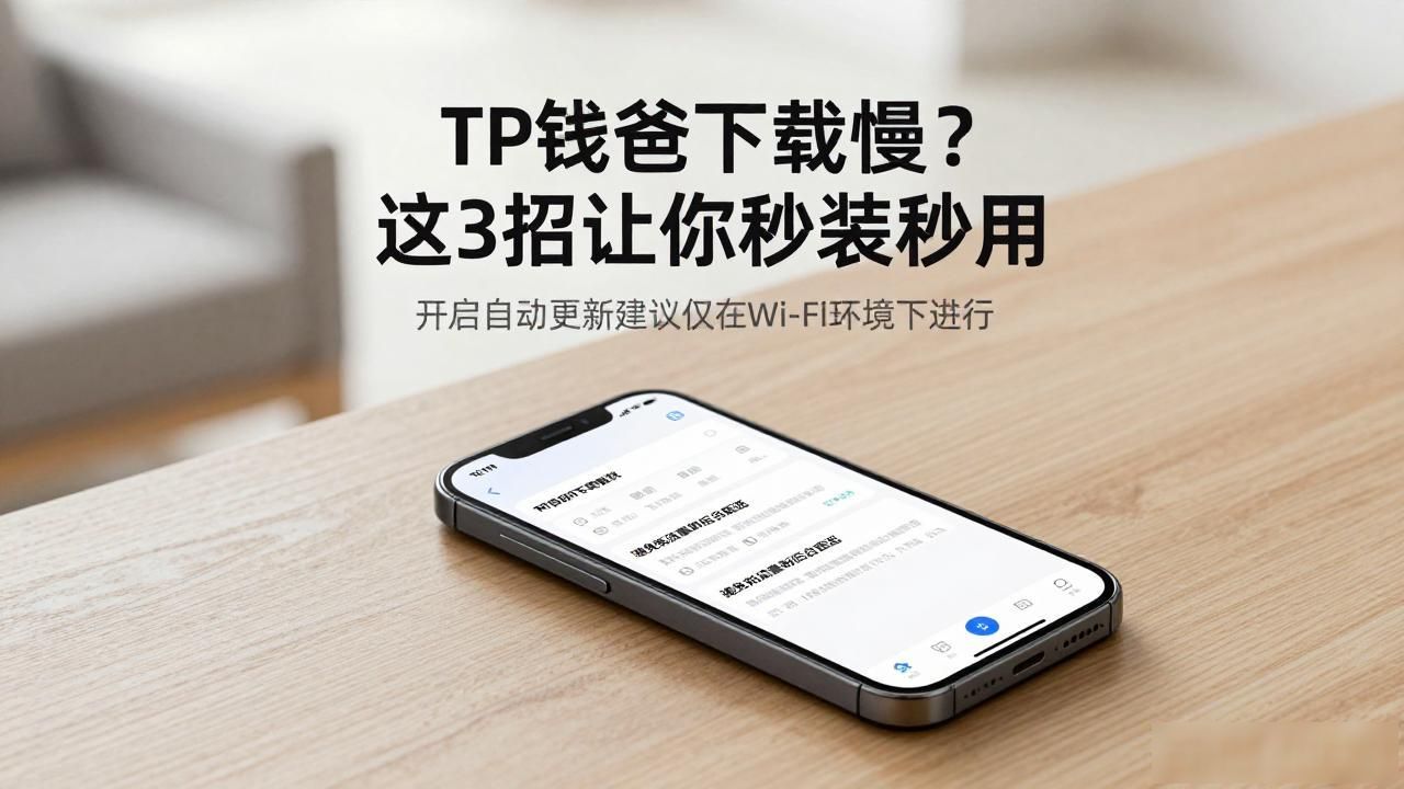 TP钱包下载慢？这3招让你秒装秒用