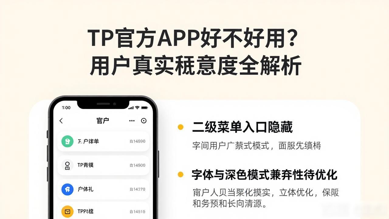TP官方APP好不好用？用户真实满意度全解析
