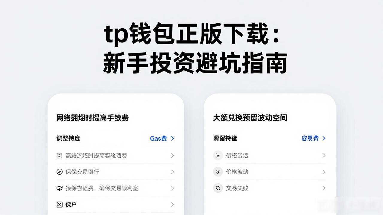 tp钱包正版下载：新手投资避坑指南