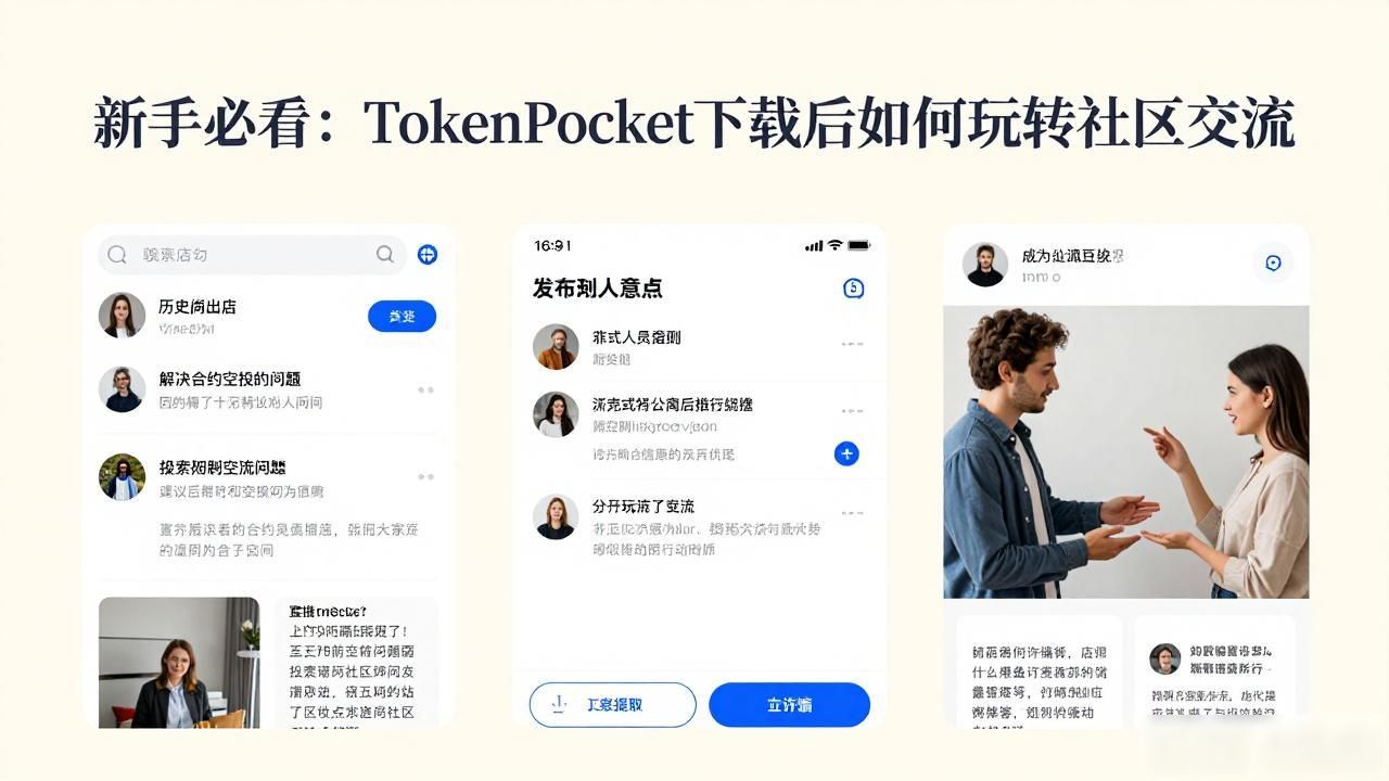 新手必看：TokenPocket下载后如何玩转社区交流