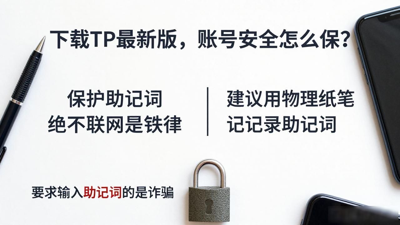 下载TP最新版，账号安全怎么保？