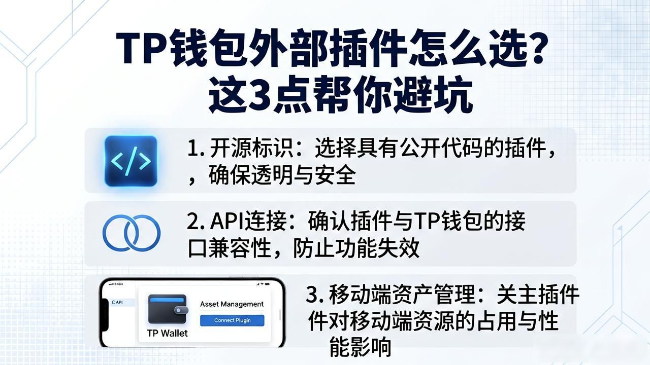 TP钱包外部插件怎么选？这3点帮你避坑