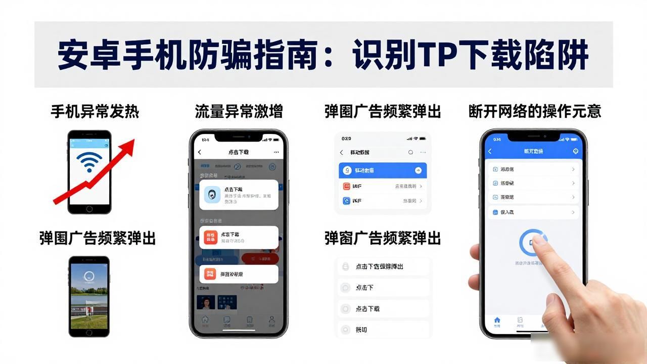 安卓手机防骗指南：识别TP下载陷阱