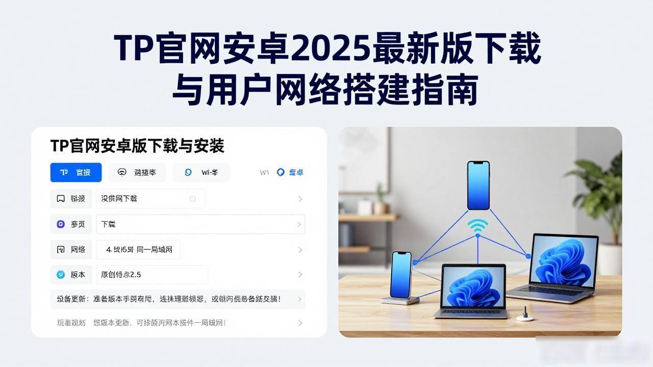 TP官网安卓2025最新版下载与用户网络搭建指南