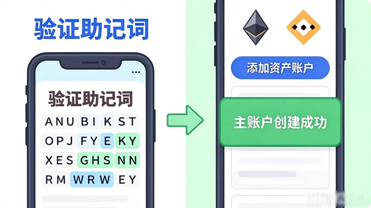 手把手教你：TPWallet创建资产账户全流程