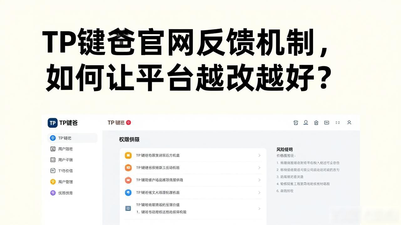 TP钱包官网反馈机制，如何让平台越改越好？