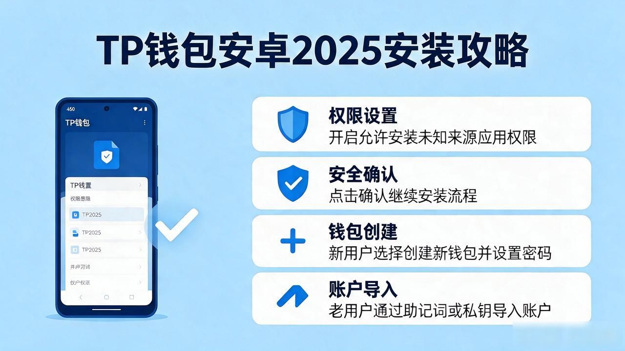 tp官方下载安卓2025:新版下载与安装的全流程解析,轻松上手全新系统_TP钱包多链加密货币钱包使用技巧_最新版TP钱包下载安装使用经验分享