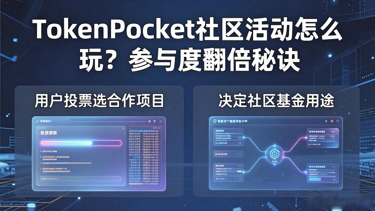 TokenPocket社区活动怎么玩？参与度翻倍秘诀
