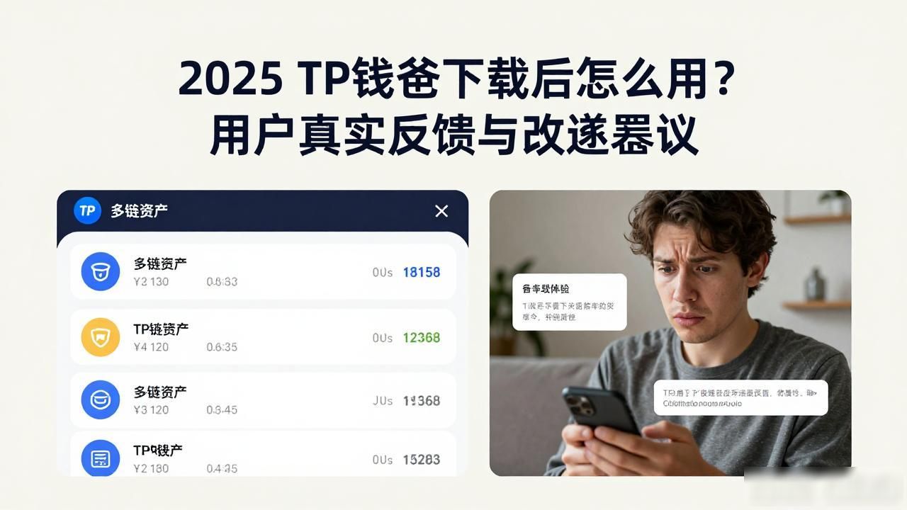 2025 TP钱包下载后怎么用？用户真实反馈与改进建议