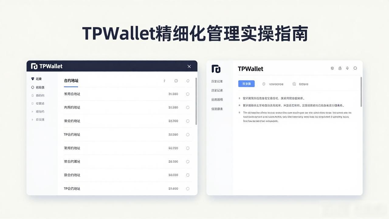 TPWallet精细化管理实操指南